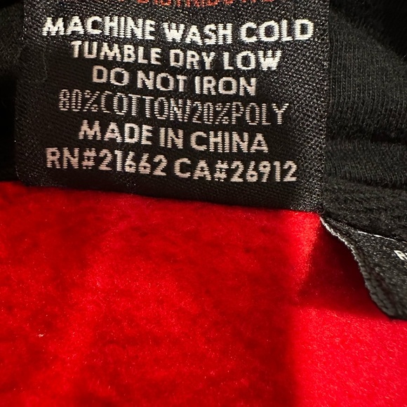 Vintage 90s Sz: XXL Famous Stars & Stripes Graphic Logo Full Zip Hoodie. - Picture 7 of 11